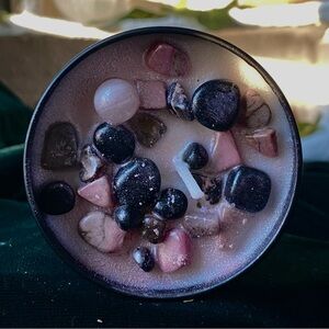 Feminine Rage Crystal Candle